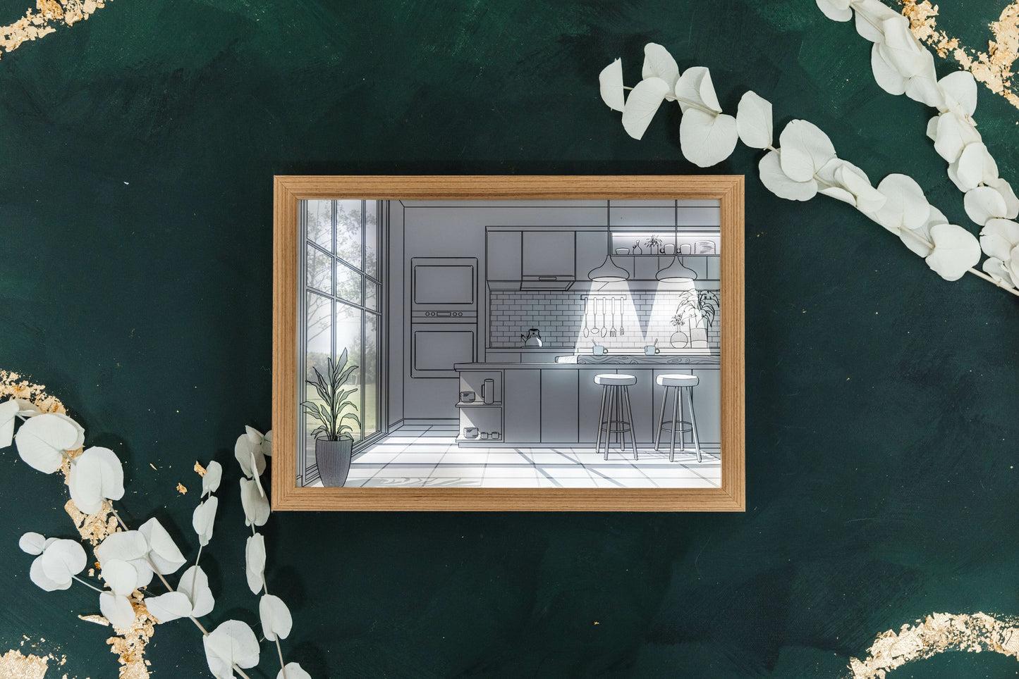 Cozy Coffee Break Art Light Box