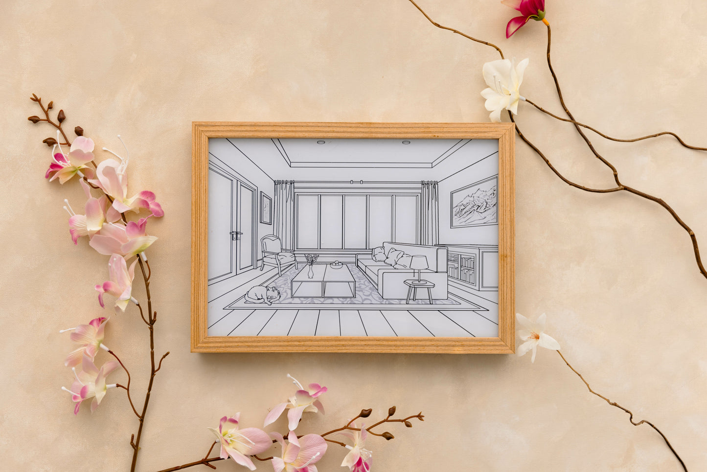 Home Sweet Home Art Light Box